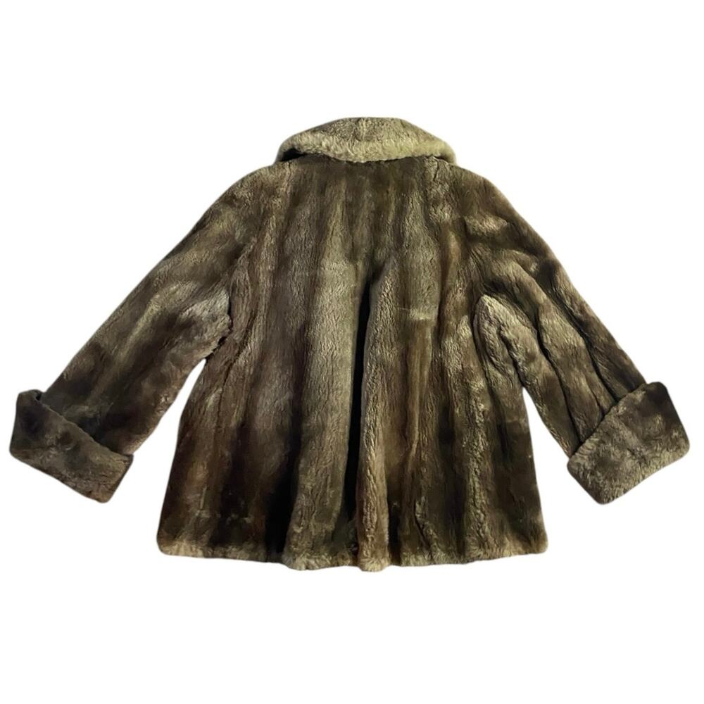Vintage 70s Nathan Berman Mink Fur Jacket - L - Picture 6 of 6